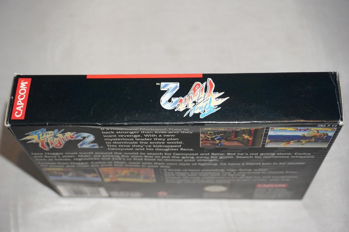 Final Fight 2 (Super Nintendo SNES) Complete in Box CIB