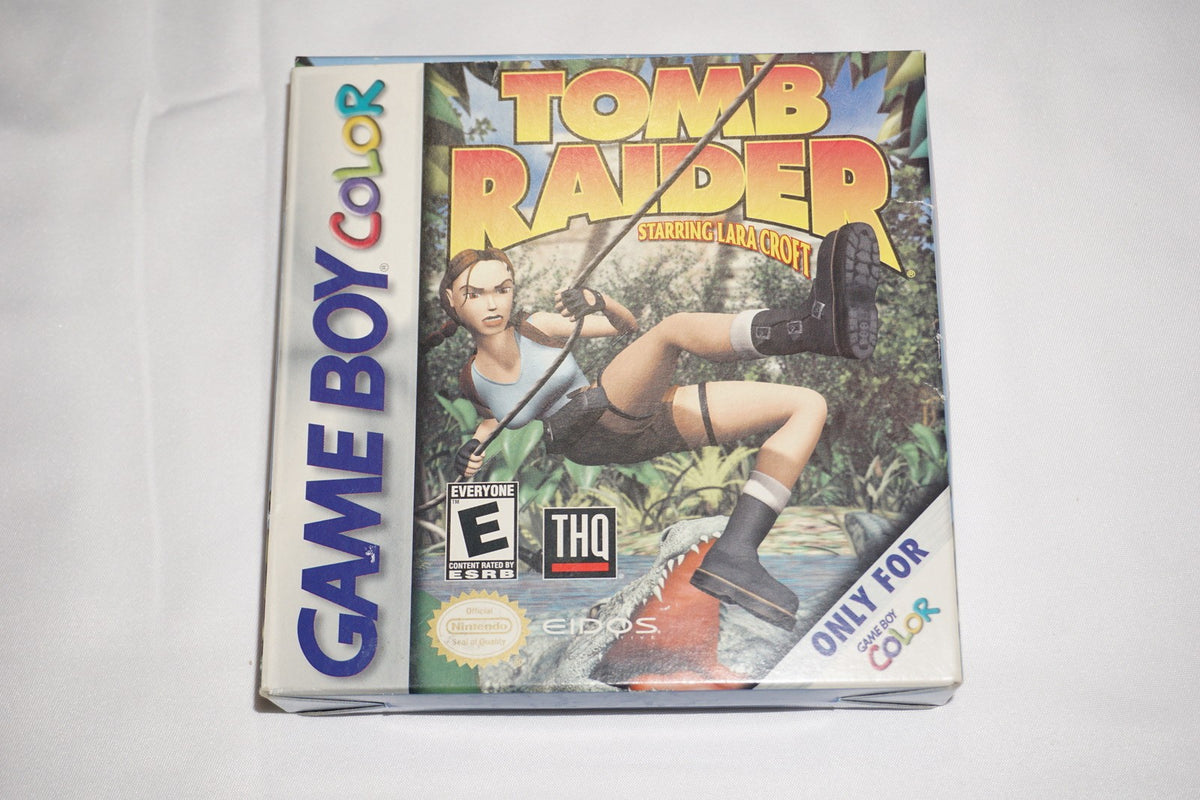 Tomb Raider Starring Lara Croft (Game Boy Color Gameboy) Complete in Box CIB