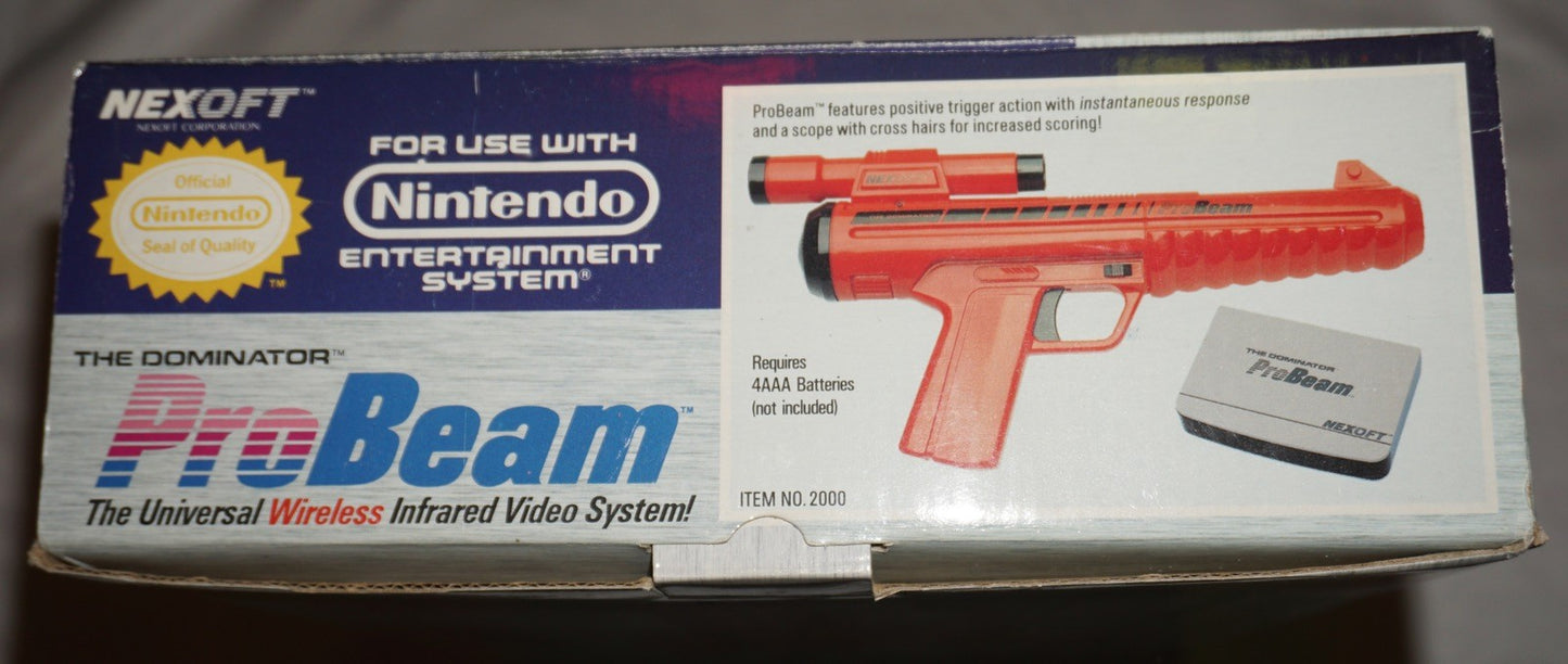 Pro Beam Dominator Wireless Gun (Nintendo NES) NEW in Box