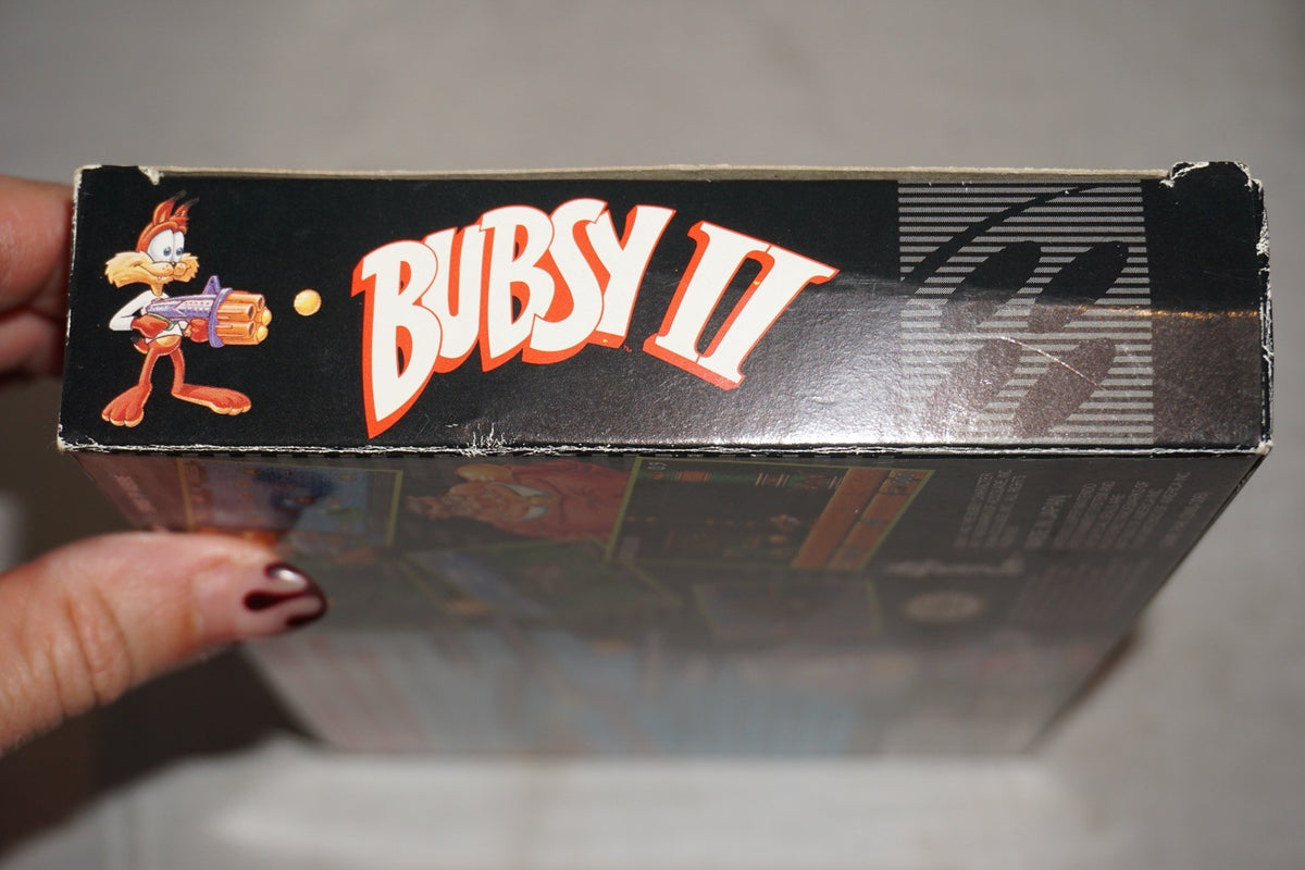Bubsy II 2 (Super Nintendo SNES) Complete in Box CIB