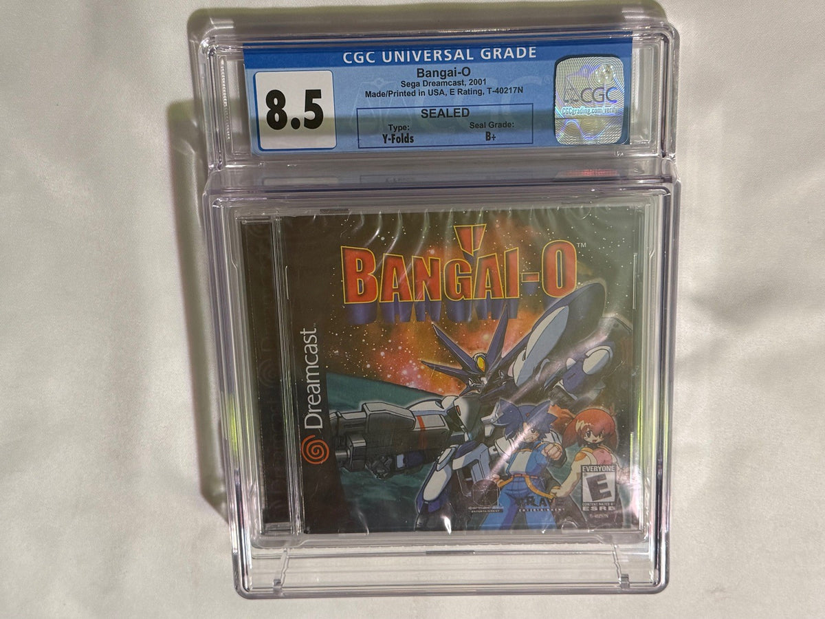 Bangai O (Sega Dreamcast) NEW Sealed CGC 8.5 B+