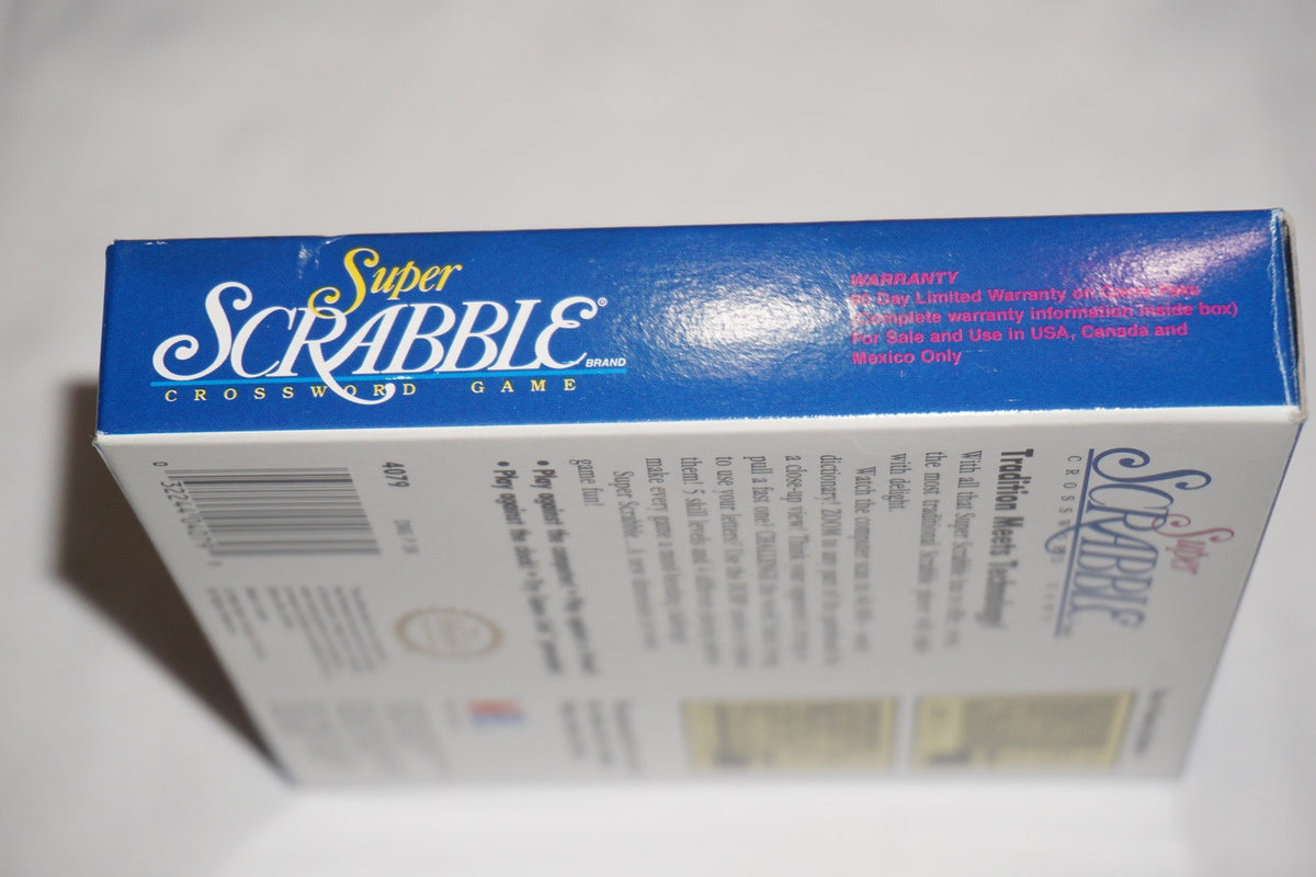 Super Scrabble (Nintendo Game Boy Gameboy) Complete in Box CIB