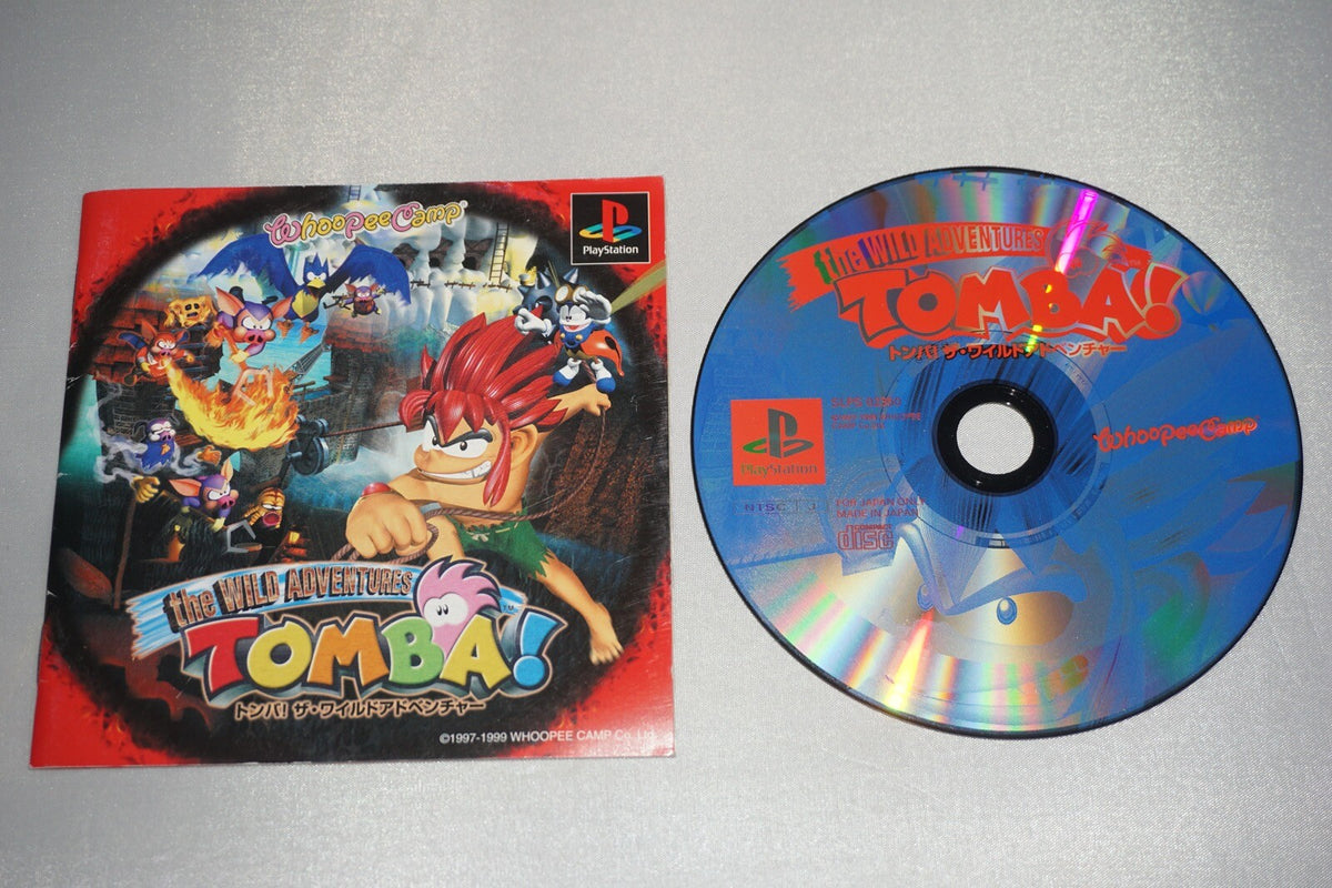 Tomba Wild Adventures (Sony Playstation 1 ps1) w/ Manual JAPAN