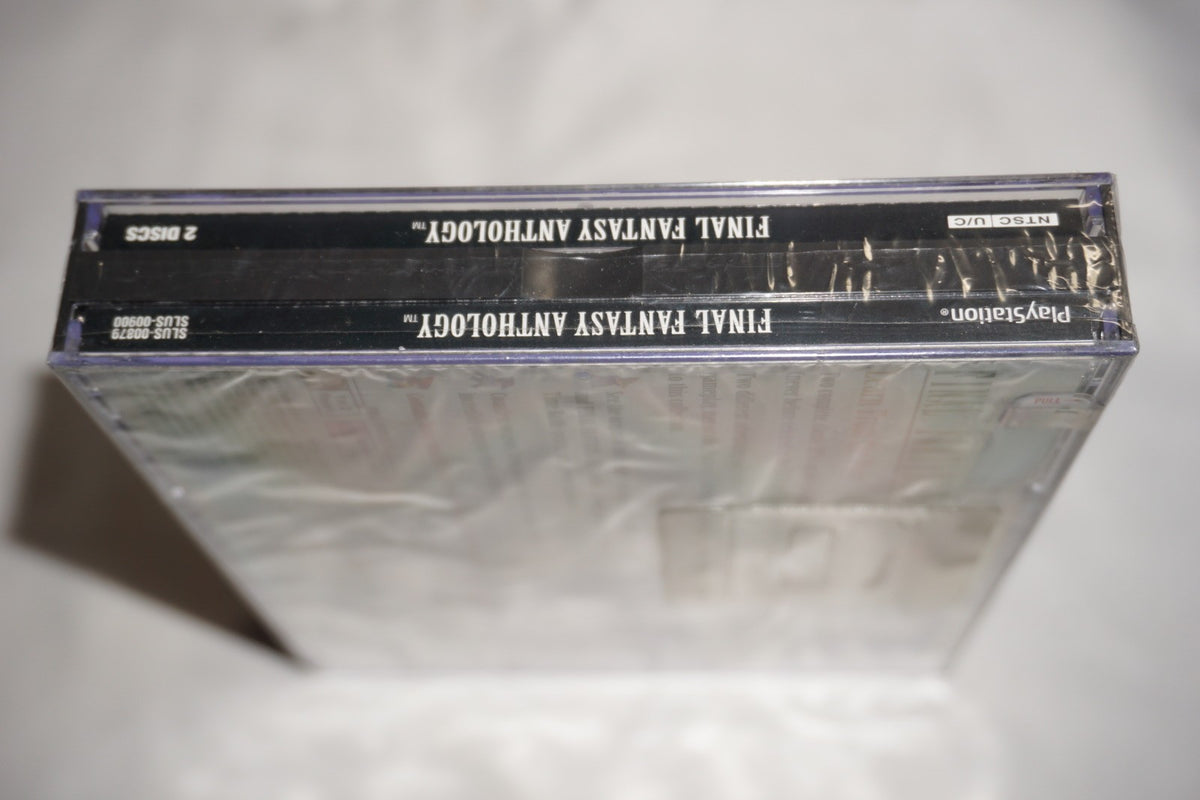 Final Fantasy Anthology Original Black (Sony Playstation 1 ps1) NEW Sealed