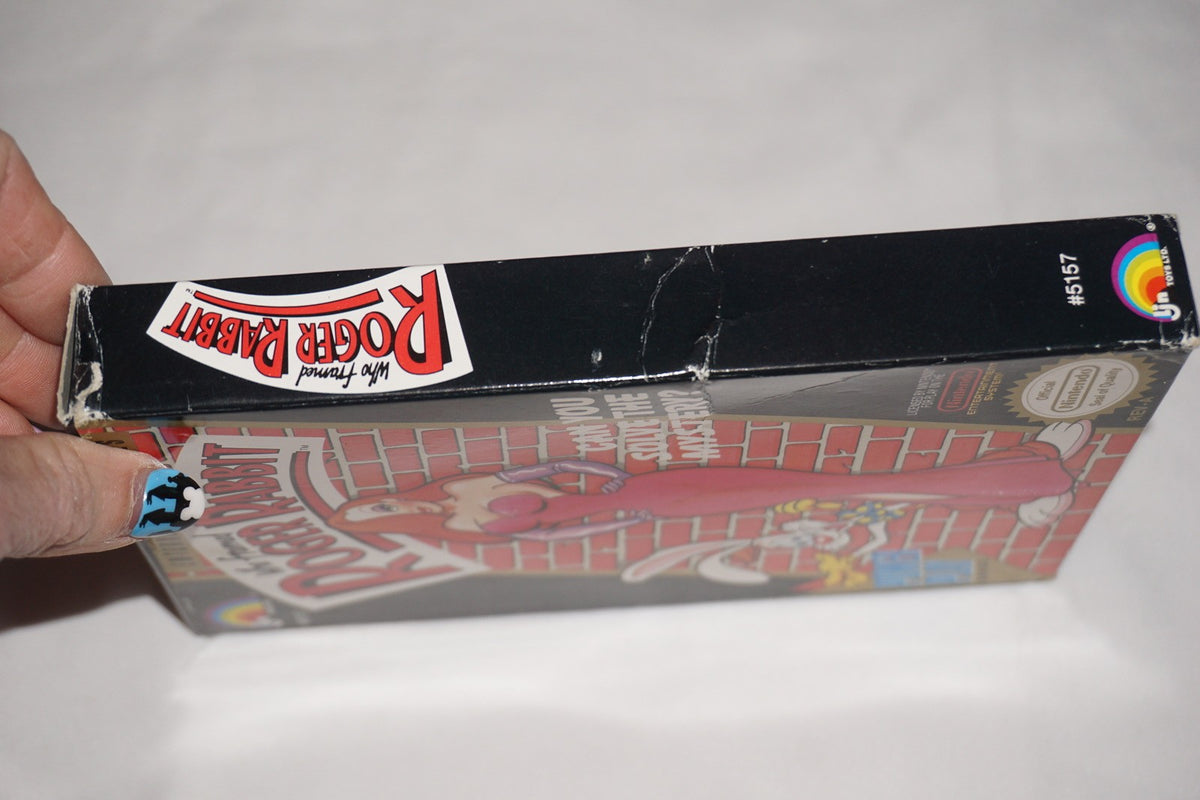 Who Framed Roger Rabbit (Nintendo NES) Complete in Box CIB