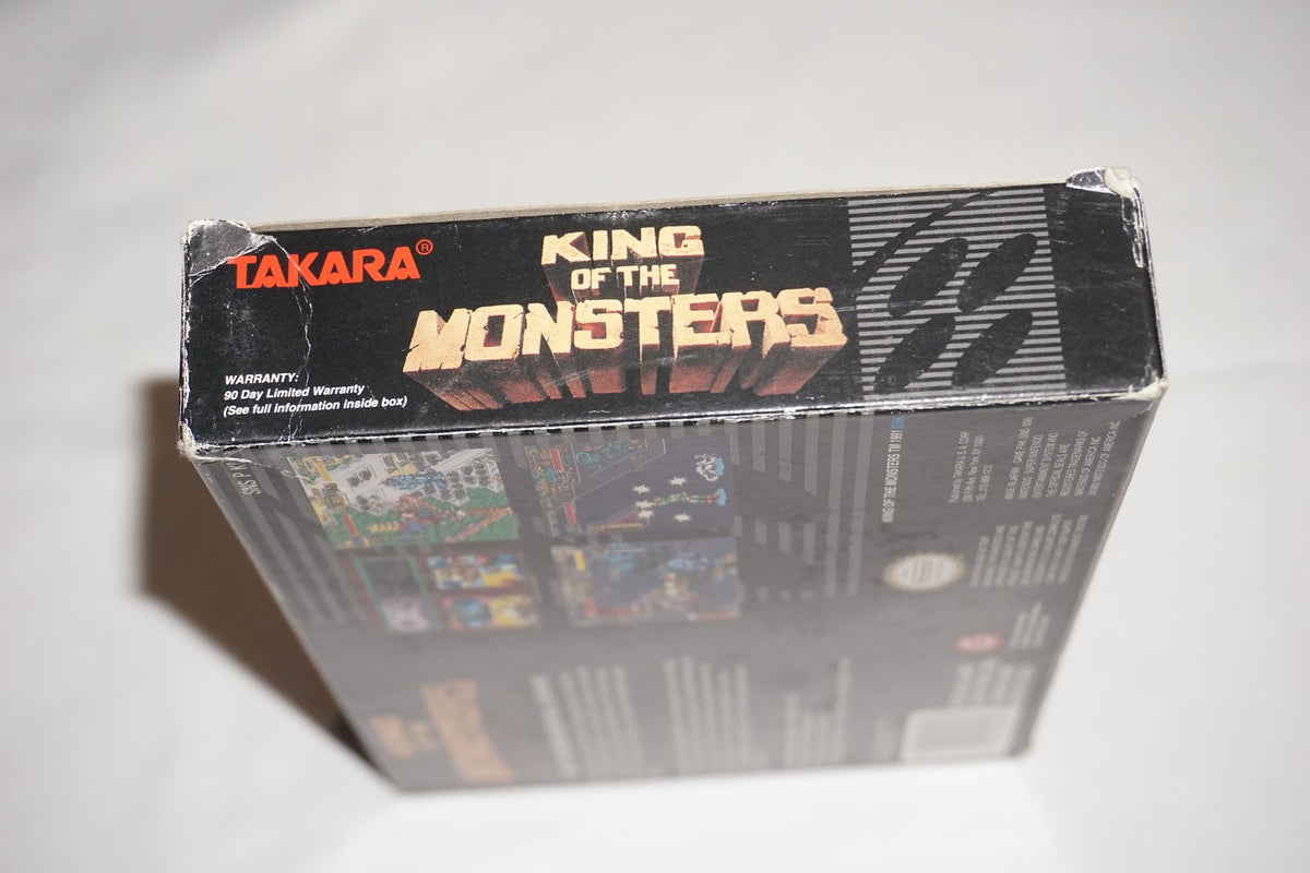 King of the Monsters 1 (Super Nintendo SNES) Complete in Box CIB