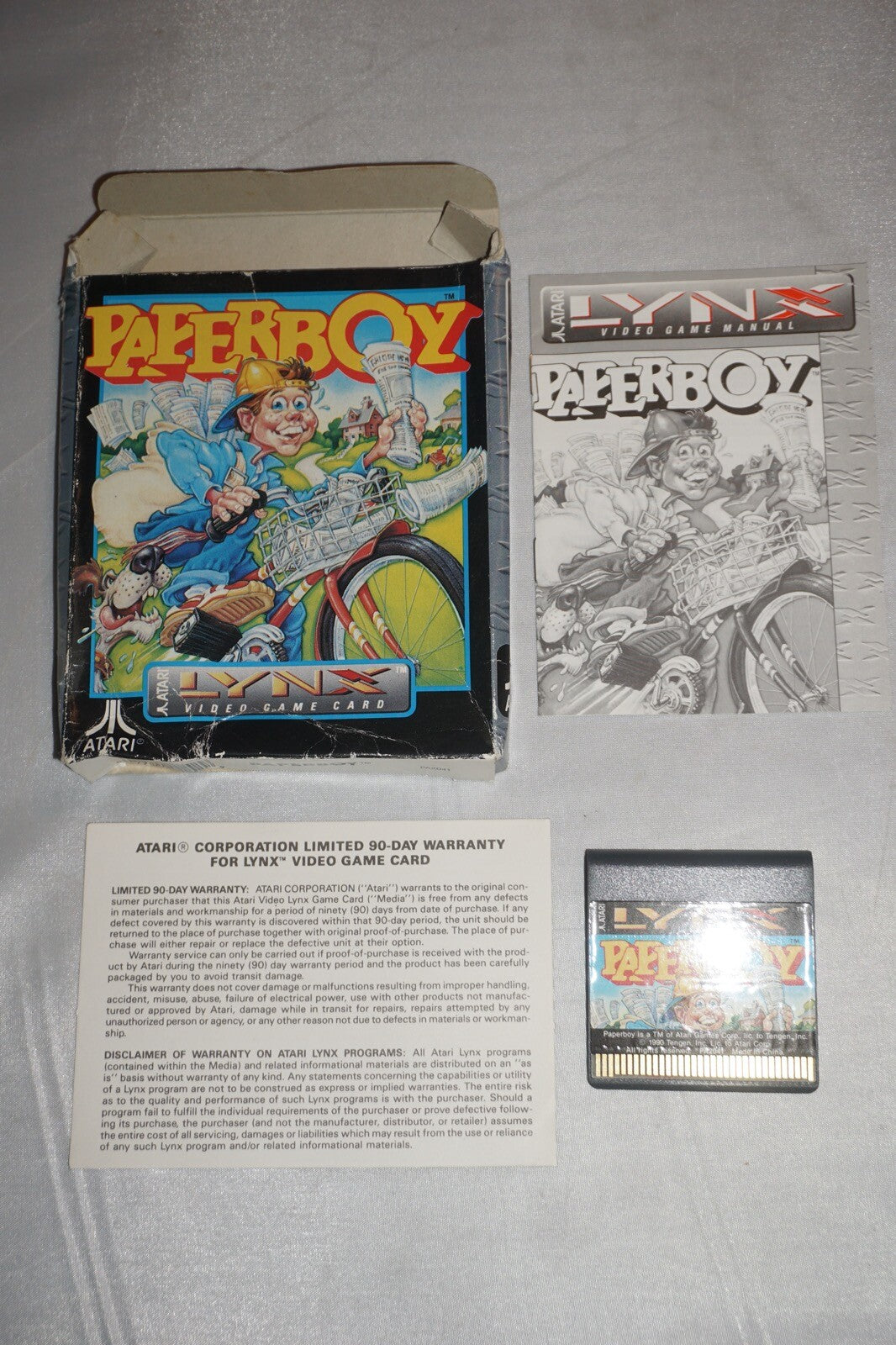 Paperboy (Atari Lynx) Complete In Box