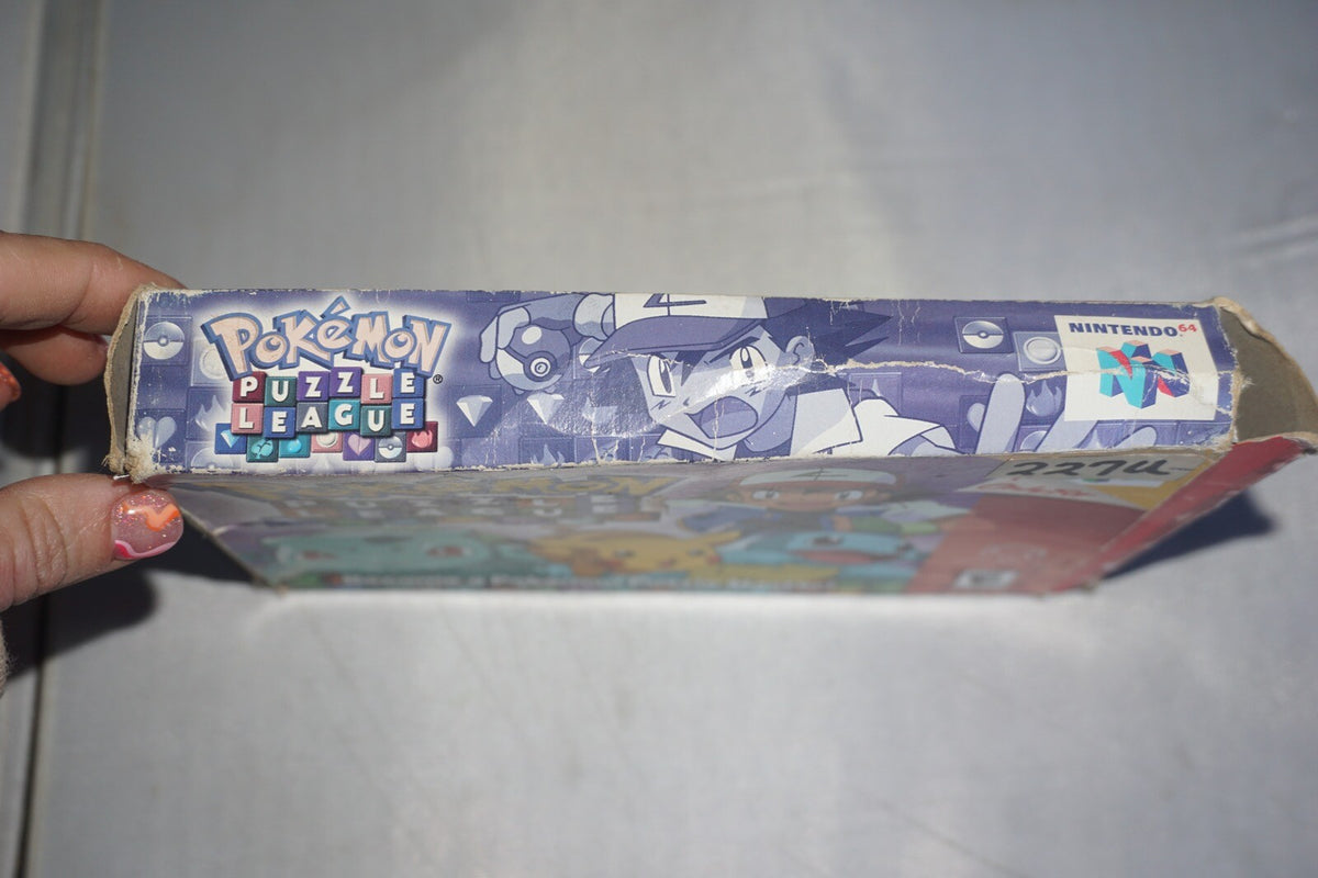 Pokemon Puzzle League (Nintendo 64 N64) Complete in Box CIB