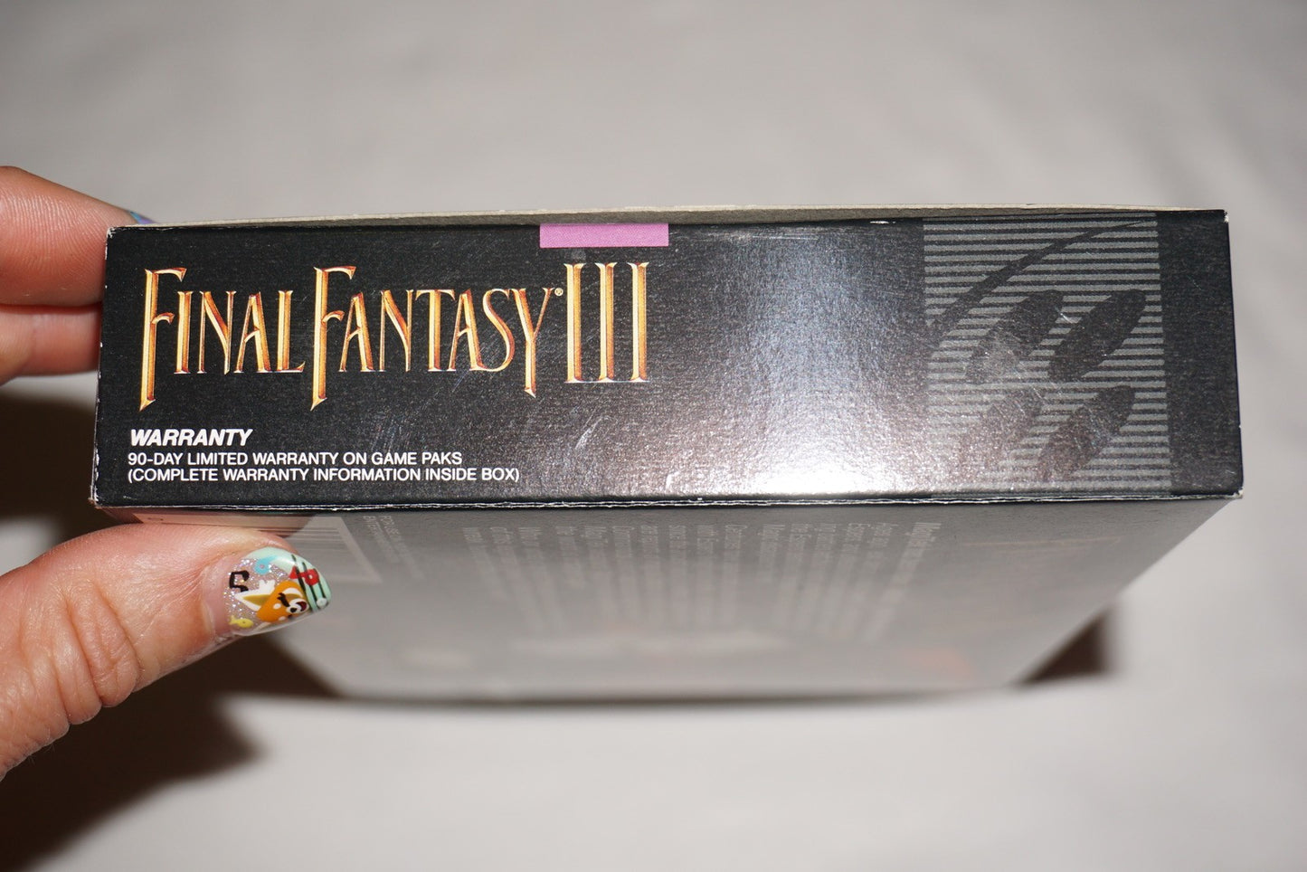 Final Fantasy III 3 (Super Nintendo SNES) Complete CIB w/Poster Map Reg CIB 100%