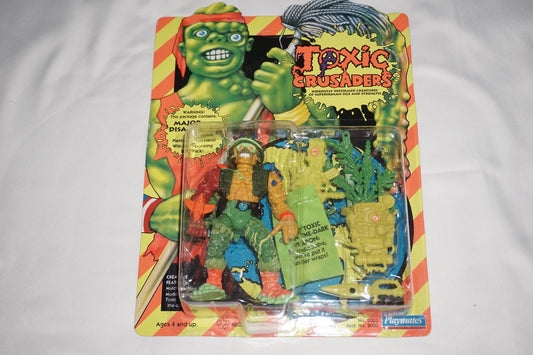 Toxic Crusaders Major Disaster Playmates 1991 NEW Sealed Unpunched