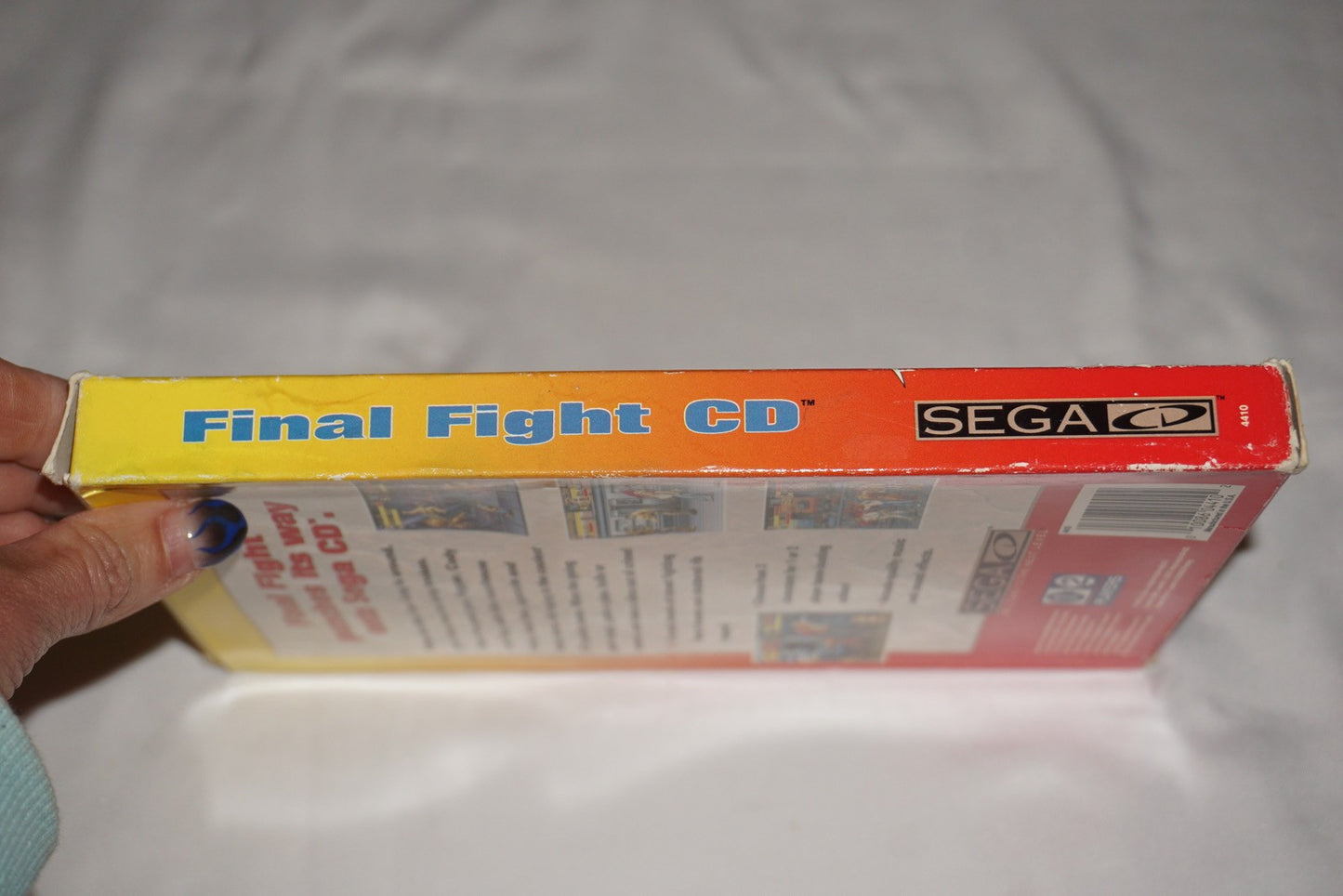 Final Fight (Sega CD) Complete in Box w/ Reg CIB