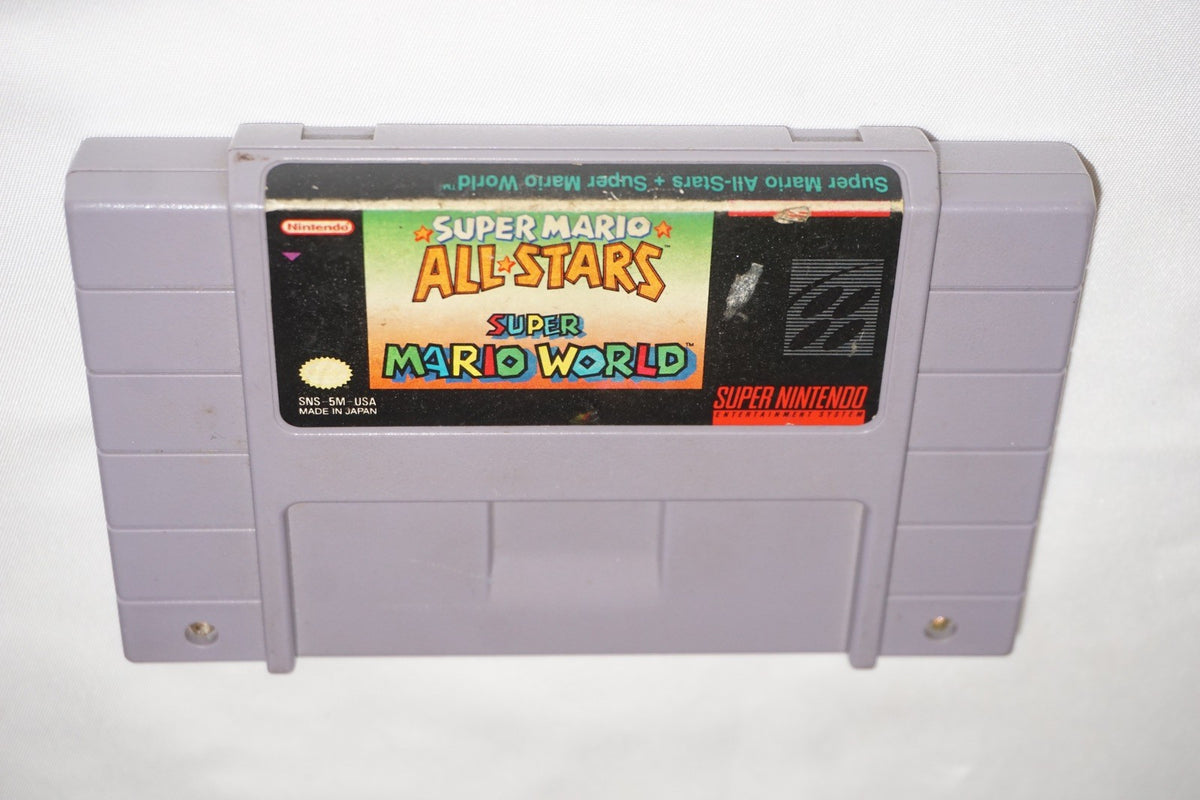 Super Mario All-Stars World (Super Nintendo SNES) Cart Only