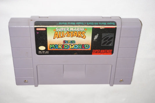 Super Mario All-Stars World (Super Nintendo SNES) Cart Only