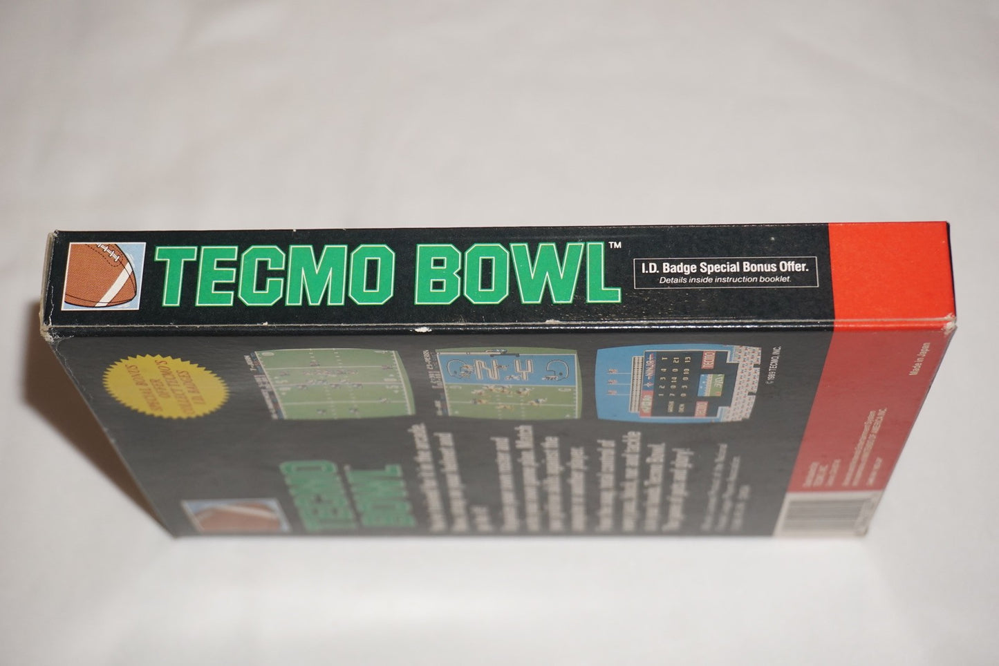 Tecmo Bowl (Nintendo NES) Complete in Box CIB