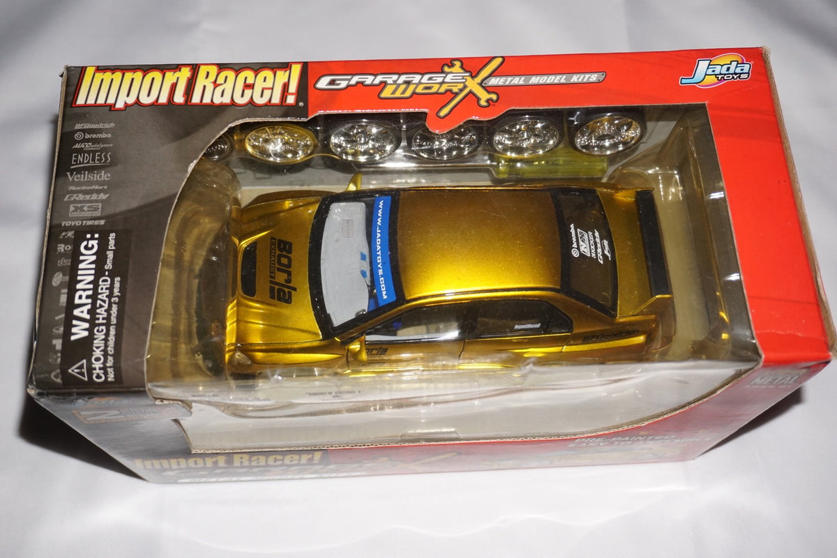 Mitsubishi Lancer Evolution VIII 8 Evo Gold Garage Worx Jada Toys 1:24 NEW