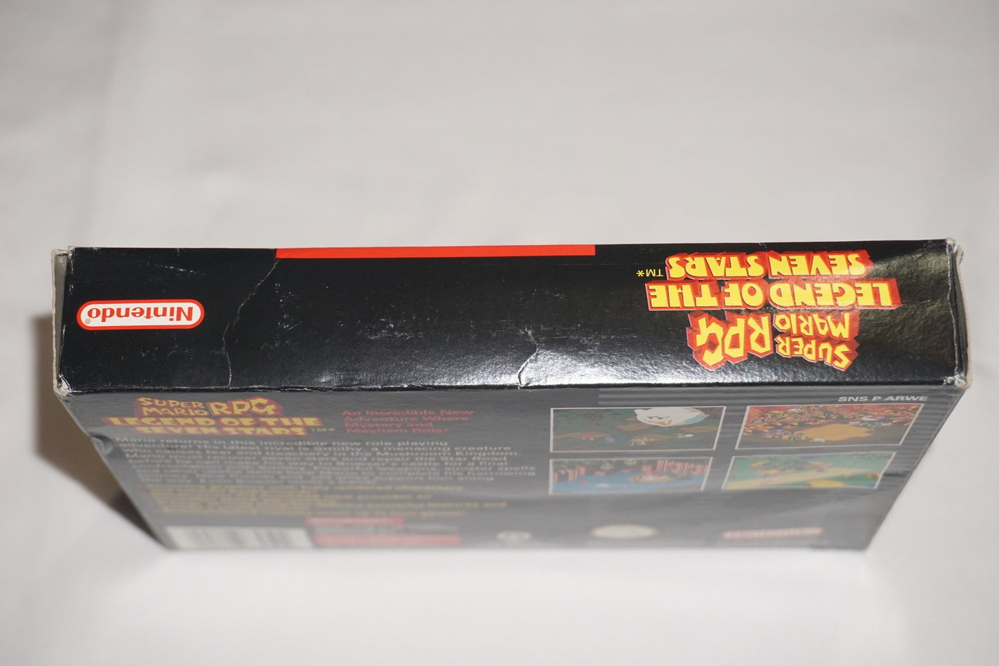 Super Mario RPG: Legend of Seven Stars (Super Nintendo SNES) Complete in Box CIB
