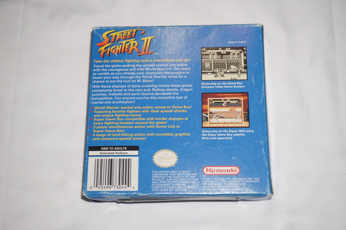 Street Fighter II 2 (Nintendo Game Boy Gameboy) Complete in Box CIB