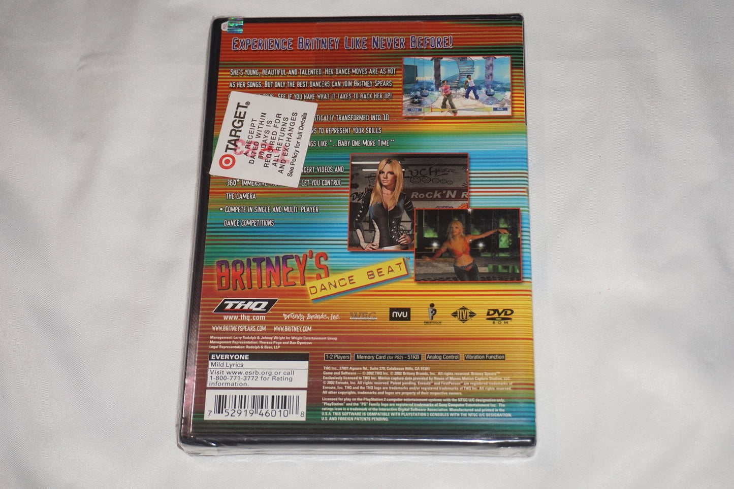 Britney's Dance Beat (Sony Playstation 2 ps2) NEW Sealed