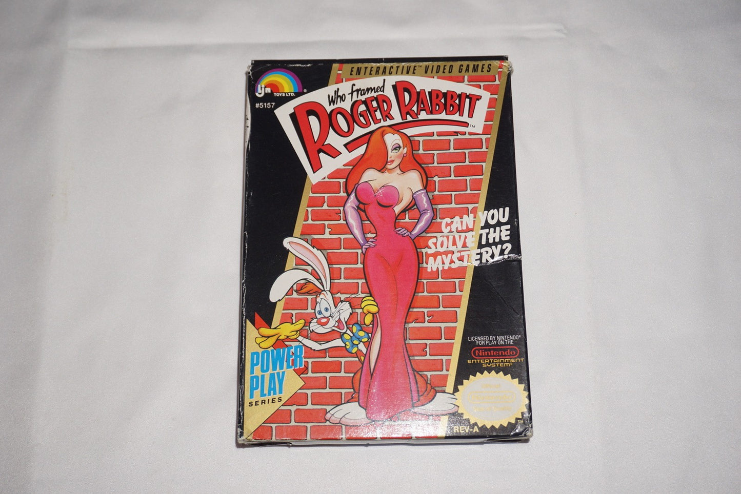 Who Framed Roger Rabbit (Nintendo NES) Complete in Box CIB