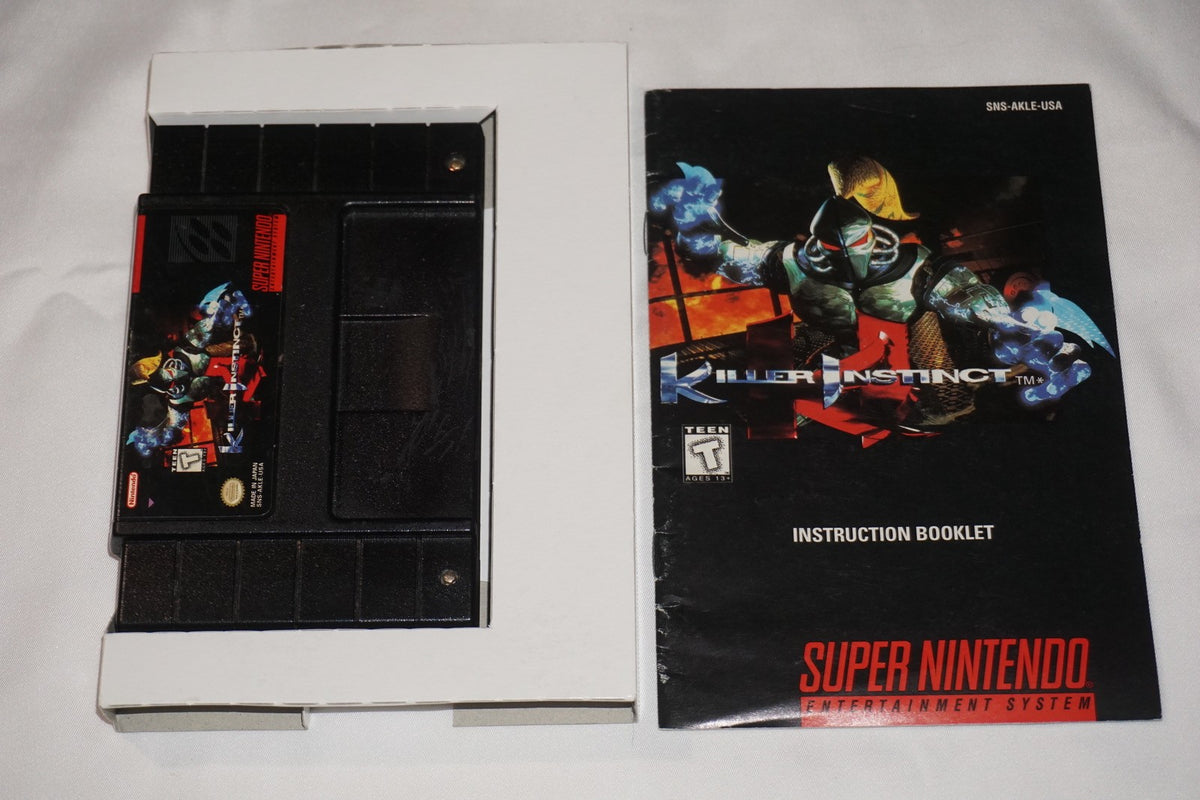 Killer Instinct (Super Nintendo SNES) Complete in Box CIB