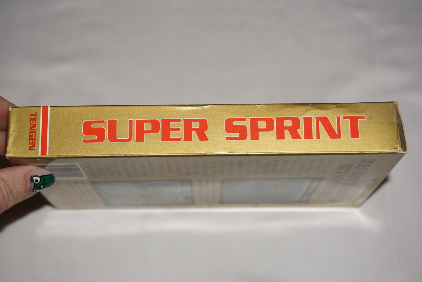 Super Sprint (Nintendo NES) Complete in Box CIB