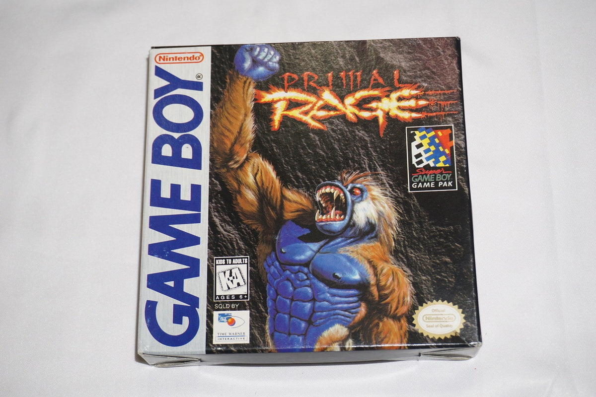 Primal Rage (Nintendo Game Boy Gameboy) Complete in Box CIB