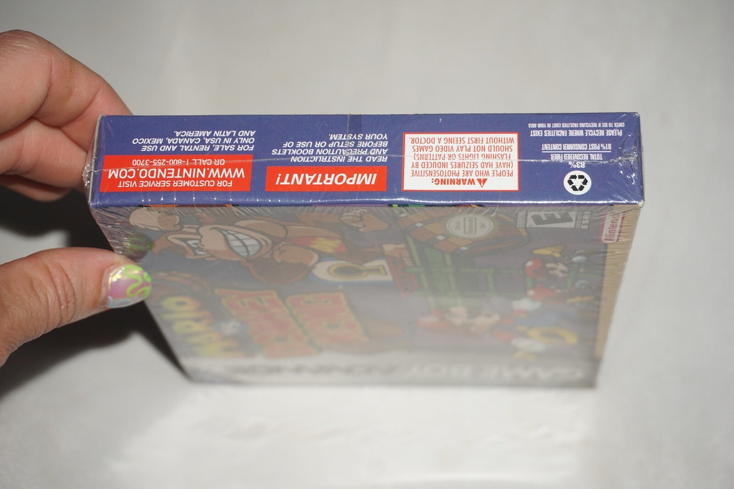 Mario Vs Donkey Kong (Nintendo Gameboy Advance GBA) NEW Factory Sealed