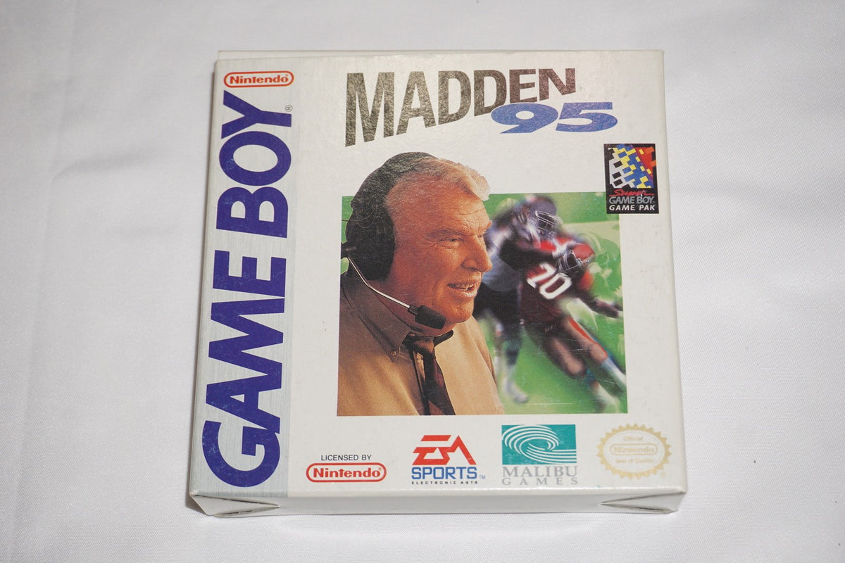 Madden 95 (Nintendo Game Boy Gameboy) Complete in Box CIB