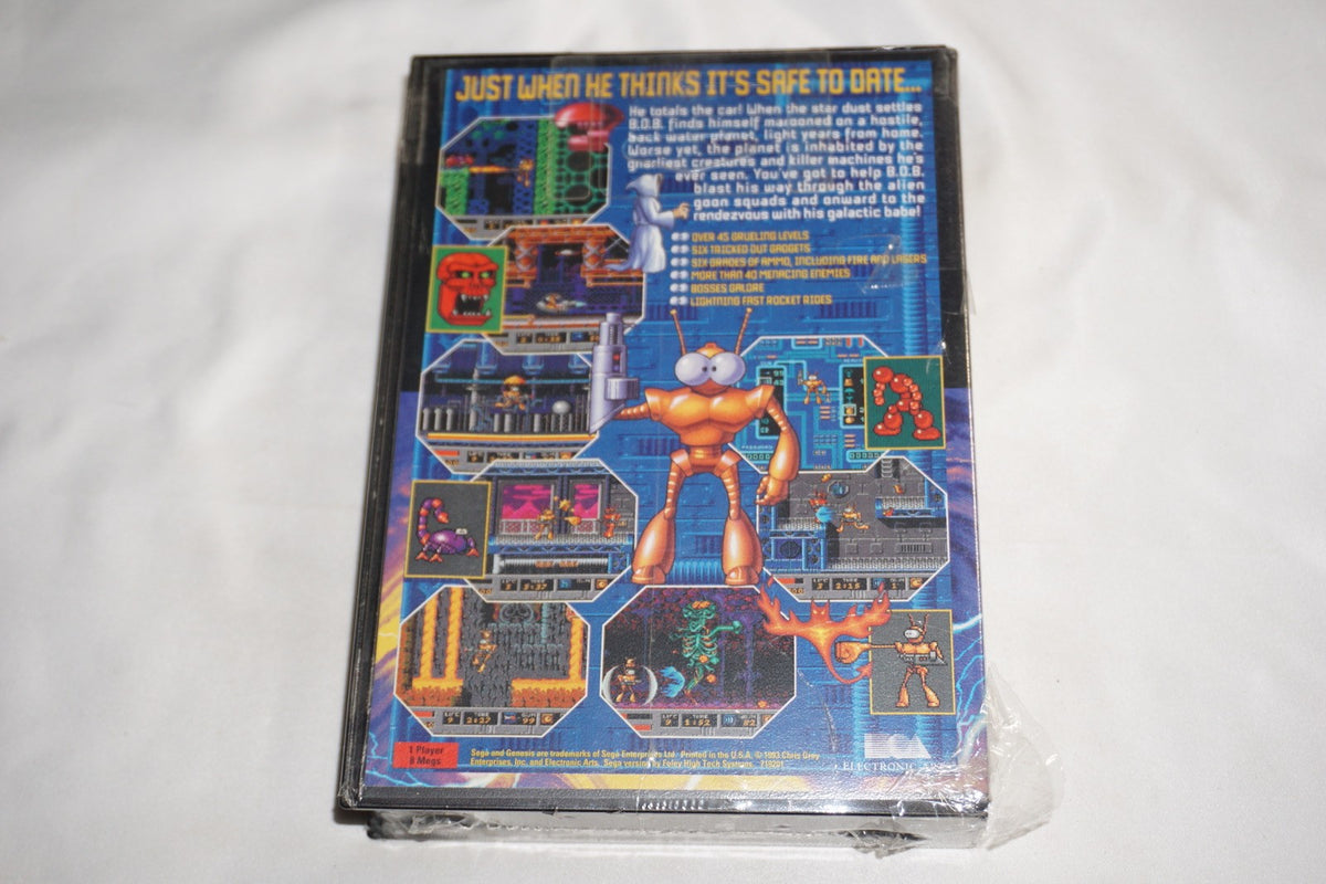 B.O.B BOB (Sega Genesis) NEW Sealed