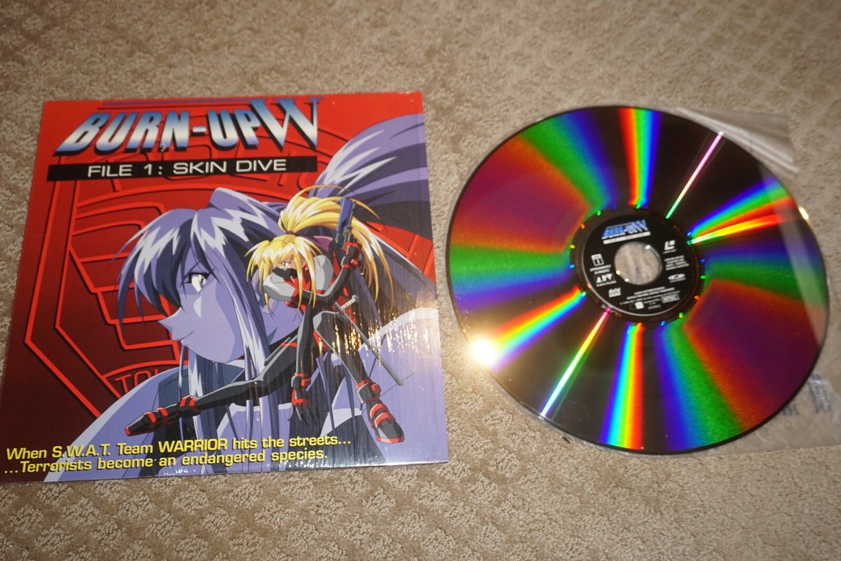 Burn-Up W - File 1: Skin Dive (Laserdisc CAV, 1996)