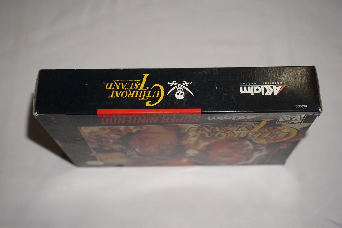 Cutthroat Island (Super Nintendo SNES) with Box No Manual