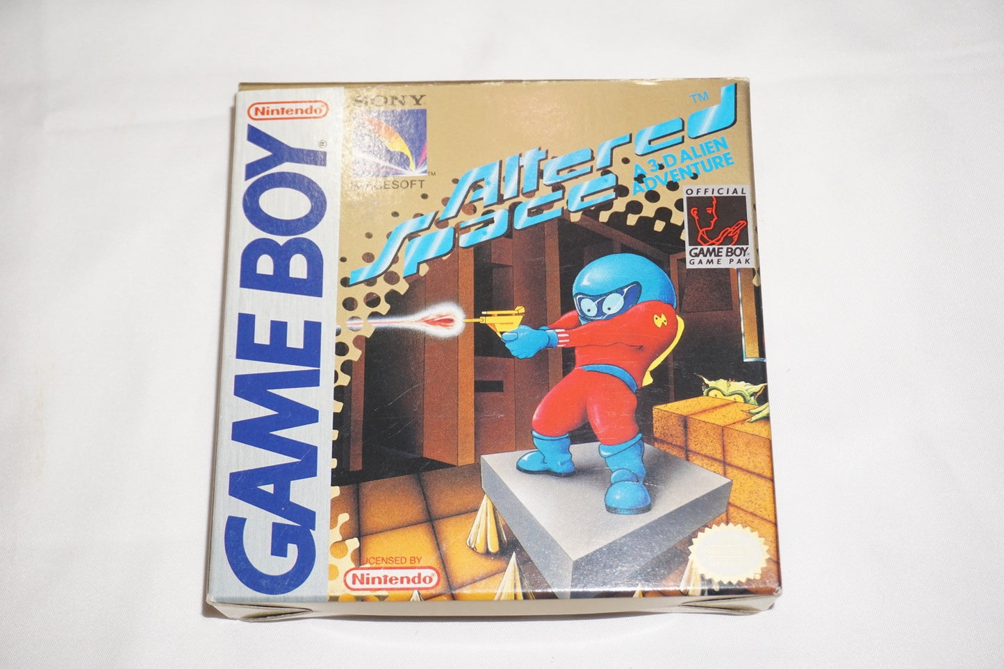 Altered Space (Nintendo Game Boy) Complete in Box w/ Reg Poster CIB