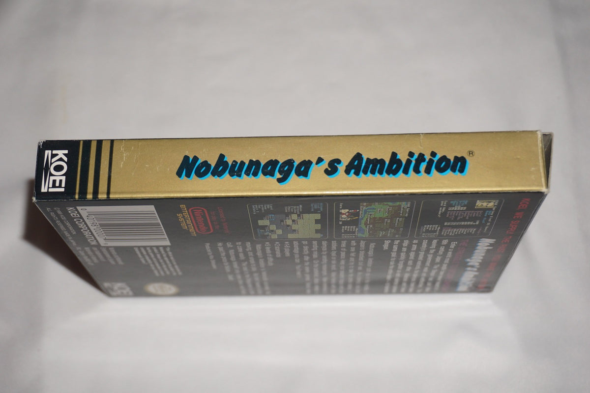 Nobunaga’s Ambition 1 (Nintendo NES) Complete in Box CIB