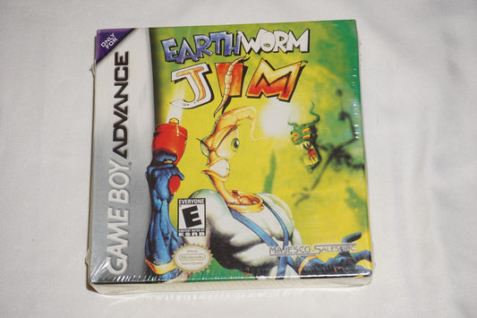Earthworm Jim 1 (Nintendo Game Boy Advance GBA) NEW Sealed