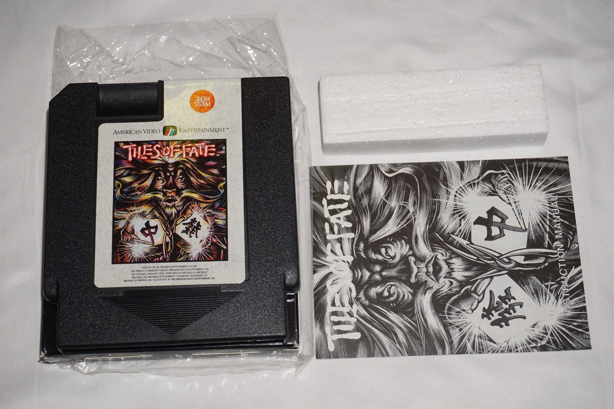 Tiles of Fate (Nintendo NES) Complete in Box CIB