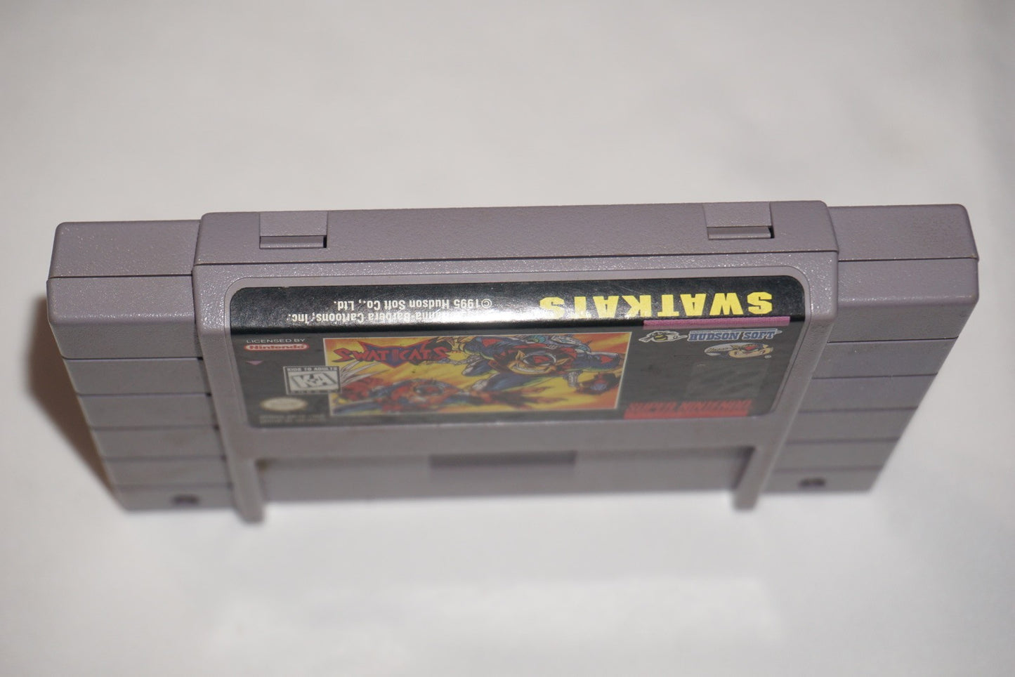 Swat Kats (Super Nintendo SNES) with Box No Manual