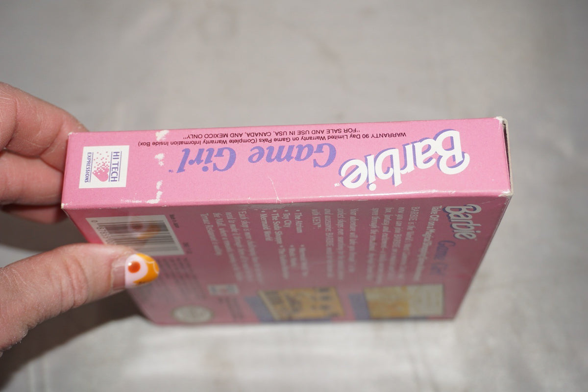 Barbie Game Girl (Nintendo Gameboy Game Boy GB) Complete CIB