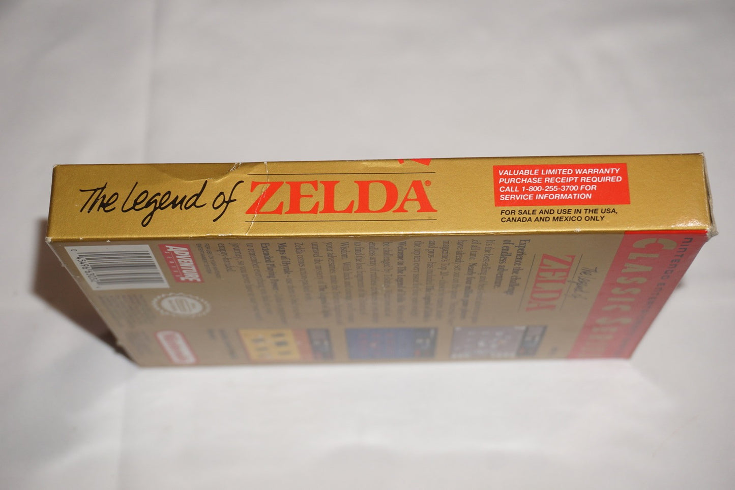 Legend of Zelda Classic Series (Nintendo NES) Complete in Box w/ Tips CIB
