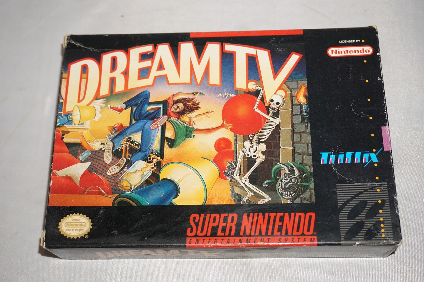 Dream Tv T.V (Super Nintendo SNES) Complete in Box CIB