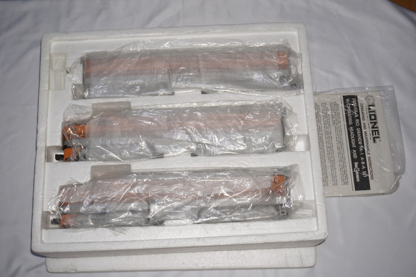 Lionel Denver & Rio Grande PA-1 A-B-A Train Set NEW