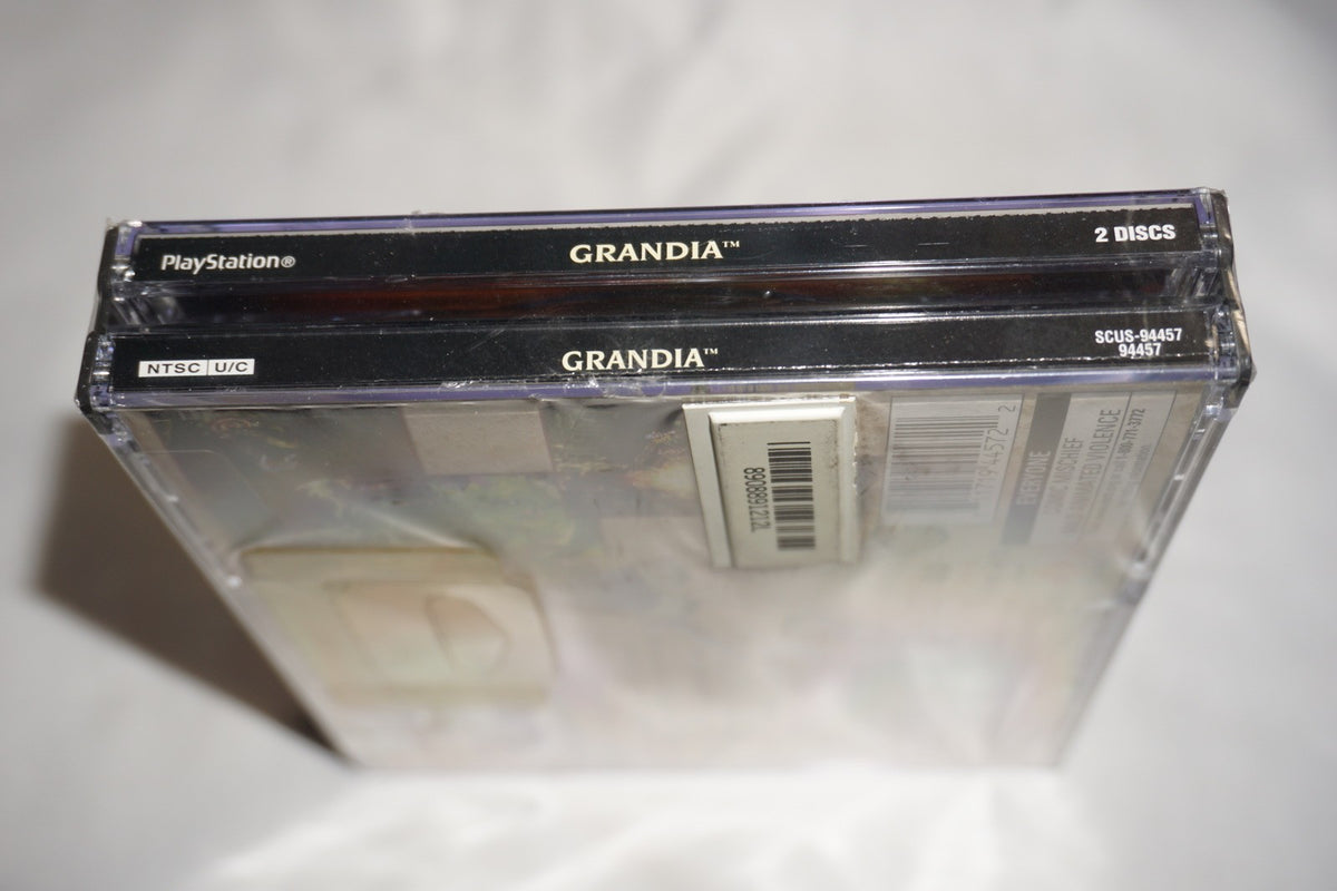 Grandia (Sony Playstation 1 ps1) NEW Sealed