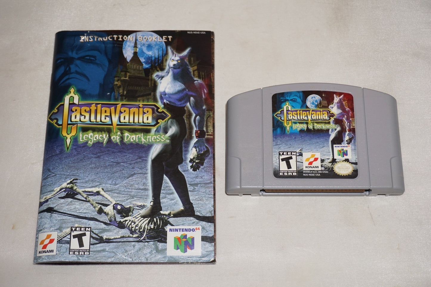 Castlevania Legacy of Darkness (Nintendo 64 N64) Complete in Box CIB
