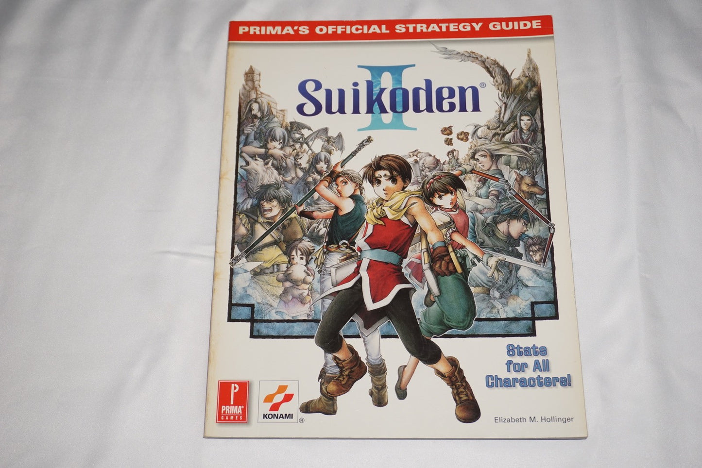 Suikoden II 2 Prima Official Strategy Guide Playstation ps1