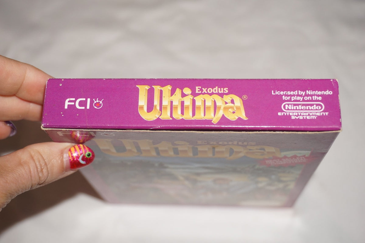 Ultima Exodus (Nintendo NES) Complete in Box CIB