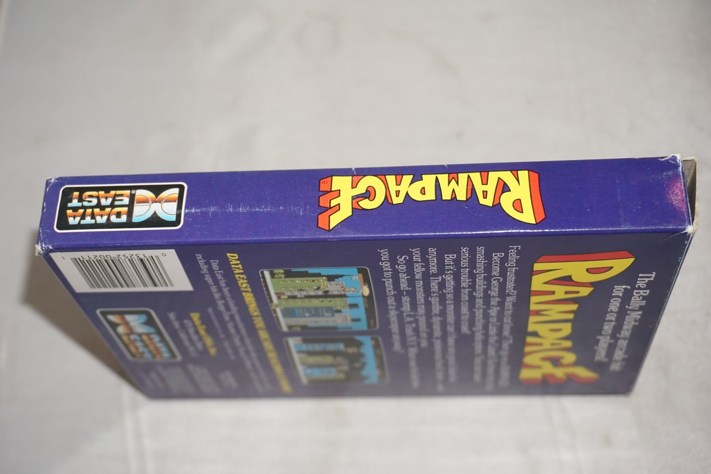 Rampage (Nintendo NES) Complete in Box CIB