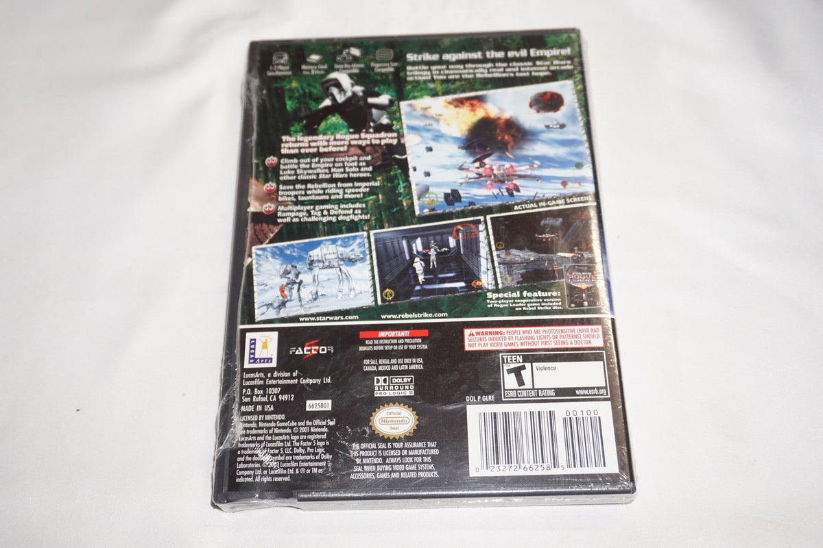 Star Wars Rogue Squadron III Rebel Strike (Nintendo Gamecube) NEW Sealed