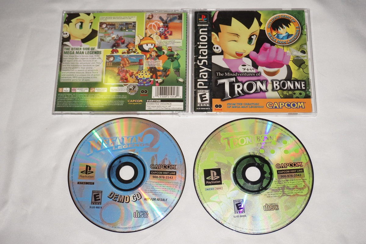 Misadventures of Tron Bonne (Sony Playstation 1 ps1) Complete w/ Reg Card & Demo