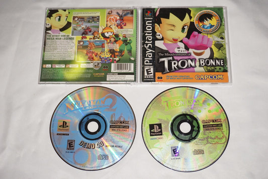 Misadventures of Tron Bonne (Sony Playstation 1 ps1) Complete w/ Reg Card & Demo