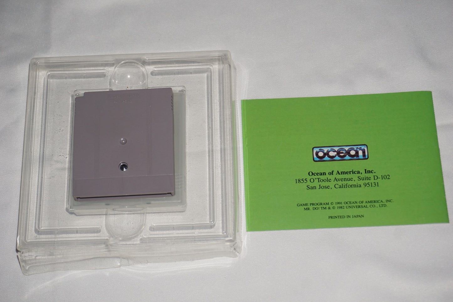 Mr Do (Gameboy Game Boy GB) Complete CIB Authentic