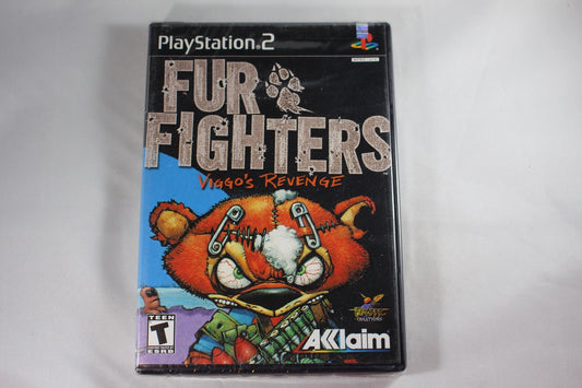 Fur Fighters Viggo's Revenge Sony Playstation 2 ps2 NEW Factory Sealed